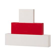 Glitzhome 9.5" L Valentine's Wooden Block Table Sign