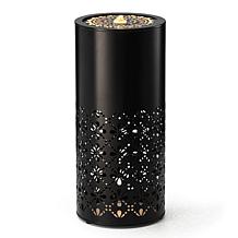 Glitzhome Metal Cutout Pattern Outdoor Fountain w/ Pump and LED Light