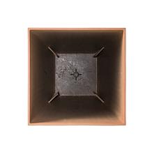 Glitzhome Oversized Eco-Friendly PE Terrazzo Tapered Tall Planter 2pk