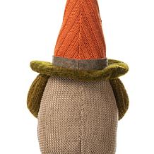 Glitzhome Set of 3 13in. H Fall Fabric Gnome