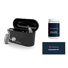 GoHearing Ultra Rechargeable Hearing Aids w/ Streaming