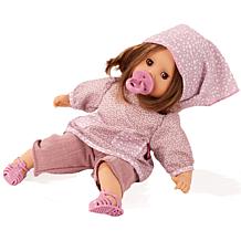 Gotz: Muffin Soft Mood 13" Cuddly Baby Doll with Brown Hair