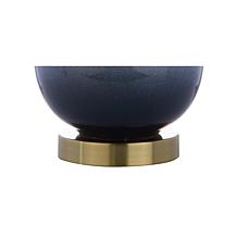 Gradient 25" Ceramic and Brass LED Table Lamp by JONATHAN Y