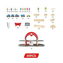 Grand City Station Light and Sound 49 Piece Railway Set