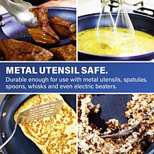 Granitestone Blue 10-Piece Nonstick Pots and Pans Cookware Set
