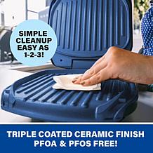 Granitestone Blue Low Fat Folding Grill