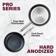 Granitestone Pro Hard Anodized 2-Pack Fry Pan with Stay Cool Handles