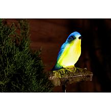 GreanBase Solar Bird Stakes with Sounds -Set of 2