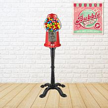 Great Northern 15" Vintage Candy Gumball Machine and Bank with Stand