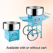 Great Northern Cotton Candy Machine and Cart with Pan and 13” Wheels