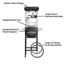 Great Northern Popcorn Foundation Popcorn Machine with Cart