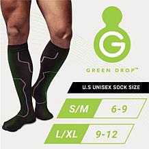 Green Drop Compression Socks S/M