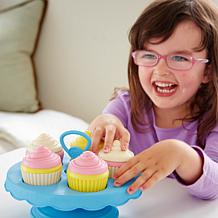 Green Toys Cupcake Set - 100% Recycled Plastic Play Treats