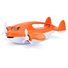 Green Toys: Fire Plane - Water & Bath Time Play Vehicle, Orange