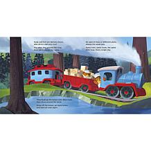 Green Toys Train and Board Book Set Vehicle and Illustrated Board Book