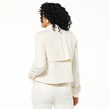 GREY by Jhoan Sebastian Grey 2-in-1 Faux Leather Coat