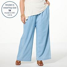 GREY by Jhoan Sebastian Grey Chambray Trouser Pant