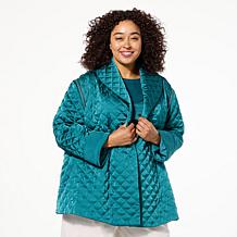 GREY by Jhoan Sebastian Grey Convertible Quilted Belted Jacket