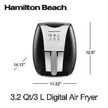 Hamilton Beach 3-Liter Digital Air Fryer