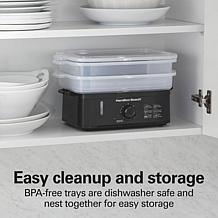 Hamilton Beach® 3-Tier Electric Food Steamer