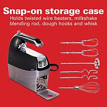 Hamilton Beach 6-Speed Hand Mixer with Snap-On Case
