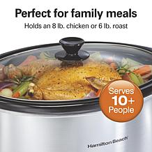 Hamilton Beach® 8 qt. Programmable Countdown Slow Cooker