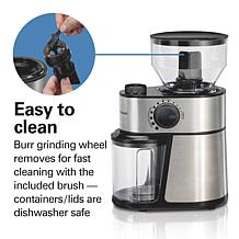 Hamilton Beach Burr Coffee Grinder Stainless Steel