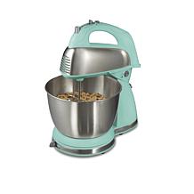 Nostalgia CLSMIXER356AQ 3.5 Quart Stand Mixer Aqua - Office Depot