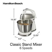 Hamilton Beach Classic 4 Quart 6 Speed Stand Mixer