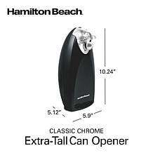 Hamilton Beach Classic Chrome Extra Tall Can Opener