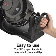 Hamilton Beach Double Belgian Waffle Maker / Belgian Waffle Iron
