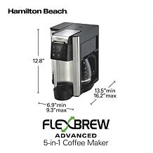 Hamilton Beach® FlexBrew® Advanced 5-in-1 Coffee Maker