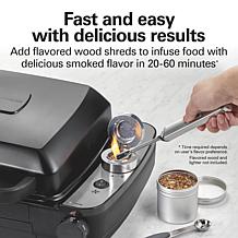 Hamilton Beach® Indoor Searing Grill with Hot/Cold Smoke Infuser