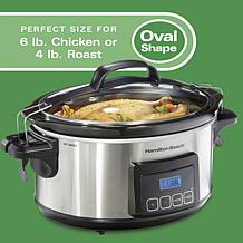 Hamilton Beach Programmable Stay or Go 6 Quart Slow Cooker