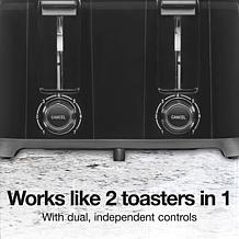 Hamilton Beach Wide-Slot 4 Slice Toaster