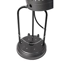 Hammered Platinum Commercial Patio Heater