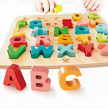 Hape Alphabet Blocks 27 Pieces Wooden Blocks Learning Puzzle