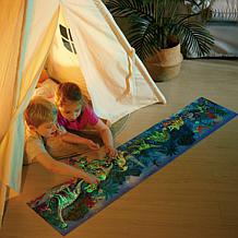 Hape Giant Glow-In-The Dark Puzzle Dinosaurs, 200 Pieces