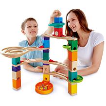 Hape Quadrilla Wooden Marble Run Construction Cliffhanger - 94 pcs