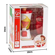 Hape Smoothie Blender - 12 Piece Wooden Toy Kitchen Playset
