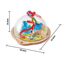 Hape Sunny Valley Adventure Dome - Kid's 3D Toy with Magnetic Maze