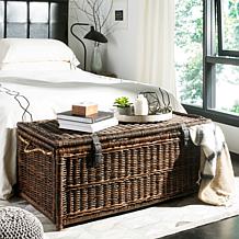 happimess Caden 46" Wicker Storage Trunk