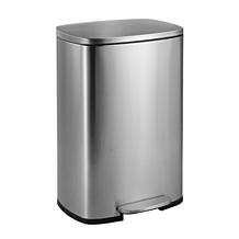 happimess Connor 12.98-Gallon Stainless Steel Trash Can with Mini Can