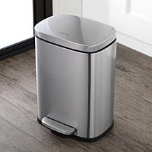 happimess Connor 12.98-Gallon Stainless Steel Trash Can with Mini Can