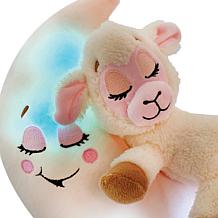Happpy Nappers: Lullabrites Moon Pet Lamb - Light & Sound Plush