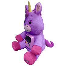 Happy Nappers: Photoflix - Viewer Plush Toy, Beebee Purple Unicorn