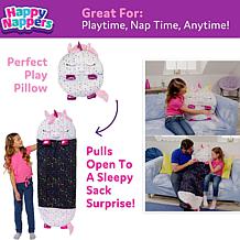 Happy Nappers: Pillow & Sleepy Sack Large - Shimmer Unicorn, 66 x 30"
