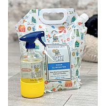 Happy Place 128 oz. Super Size Odor Eliminator with Glass Bottle