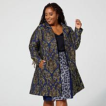 Harlem's Fashion Row x In Earnest by Byron Lars Jacquard Coat