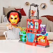 Hasbro Marvel Iron Man and His Awesome Friends Iron Quarters Playset